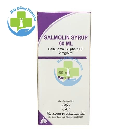 Salmolin syrup - Hộp 1 Chai x 60 ml