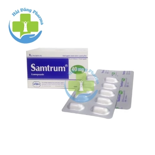 Samtrum 40mg - Hộp 3 vỉ, 5 vỉ, 10 vỉ x 10 viên