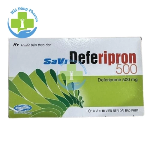 Savi Deferipron 500 - Deferipron 500mg Savipharm