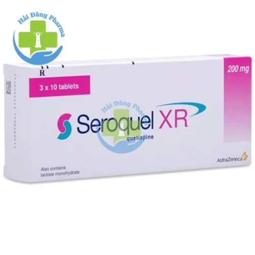 Seroquel XR 200mg - Quetiapine AstraZeneca