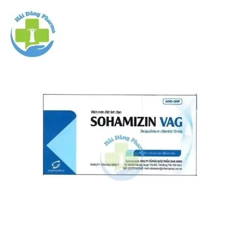 Sohamizin VAG - Dequalinium 10mg Soha Vimex