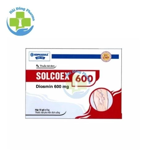 Solcoex 600 - Diosmin HDPHARMA