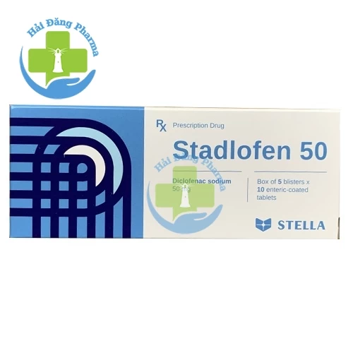 Stadlofen 50 - Diclofenac sodium 50mg Stella