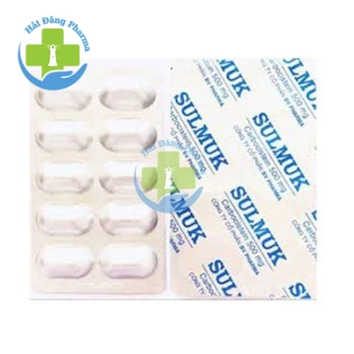 Sulmuk - Carbocistein 500mg BRV Healthcare
