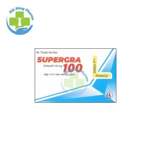 Supergra 100 - Sildenafil La Terre France