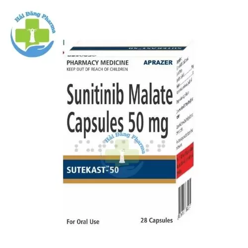 Sutekast 50 - Sunitinib Aprazer