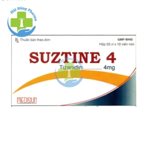 Suztine 4 - Tizanidin 4mg Medisun