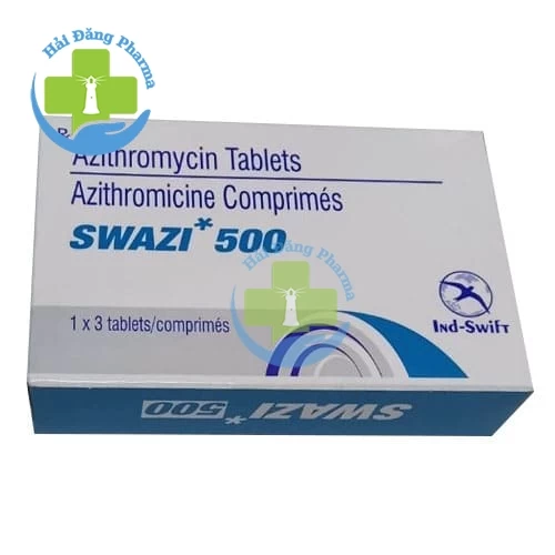 Swazi 500 - Hộp 1 vỉ x 3 viên