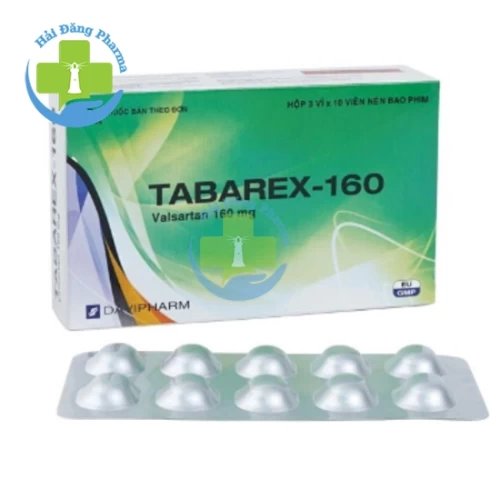 Tabarex-160 - Valsartan 160mg Davipharm
