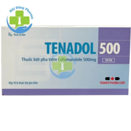 Tenadol 500 - Hộp 10 lọ