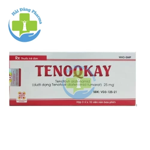 Tenoqkay - Hộp 3 vỉ x 10 viên