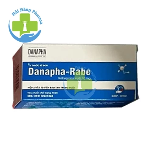 Danapha - Rabe - Rabeprazol natri 10mg Danapha