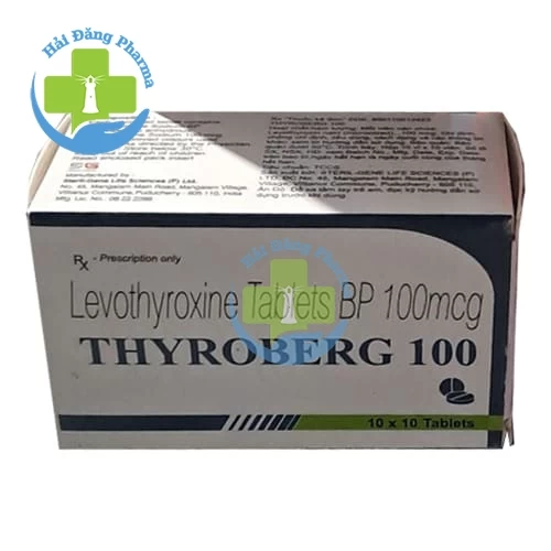 Thyroberg 100mcg - Levothyroxine Steril-Gene