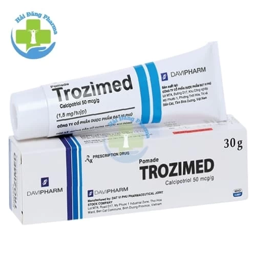 Trozimed - Calcipotriol 0,005% Davipharm