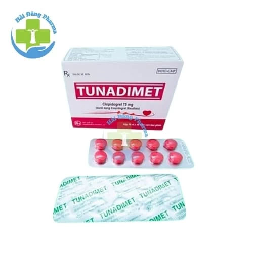 Tunadimet - Clopidogrel 75mg Khapharco