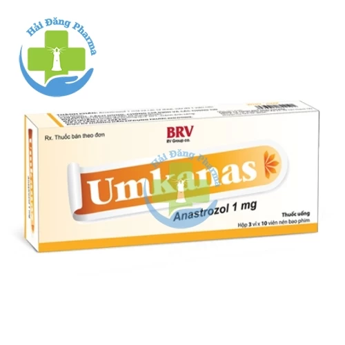 Umkanas - Anastrozol 1mg BRV Healthcare