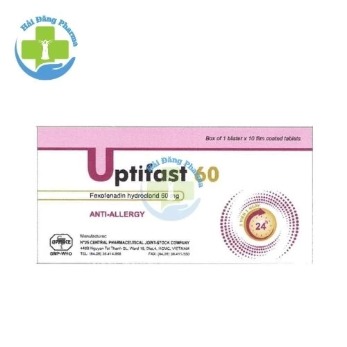 Uptifast 60 - Fexofenadin TW 25