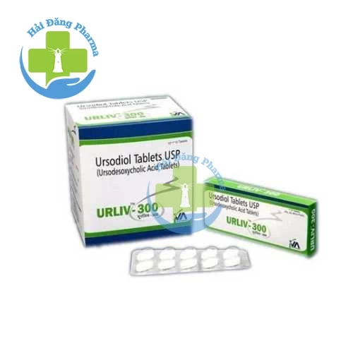 Urliv 300mg - Hộp 10 vỉ x 10 viên