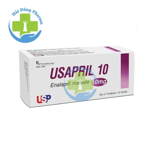 Usapril 10 - Hộp 03 vỉ, 05 vỉ, 10 vỉ x 10 viên