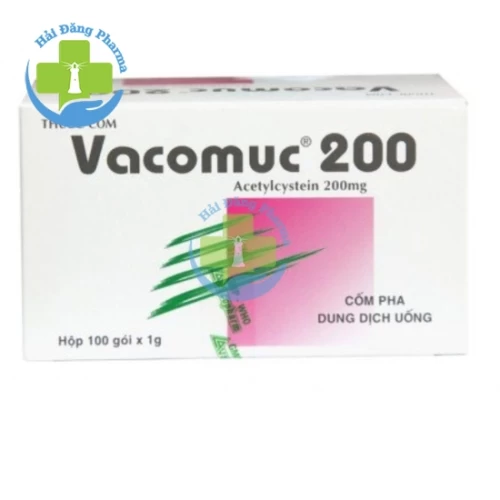 Vacomuc 200 sachet - N-acetyl-L-Cystein 200mg Vacopharm