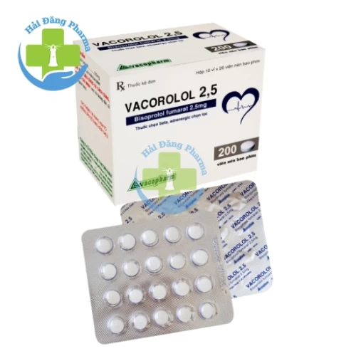 Vacorolol 2.5 - Bisoprolol Vacopharm