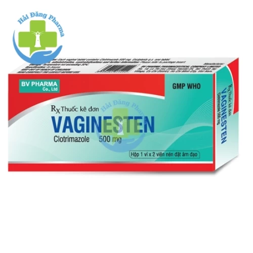 Vaginesten - Clotrimazole 500mg BV Pharma
