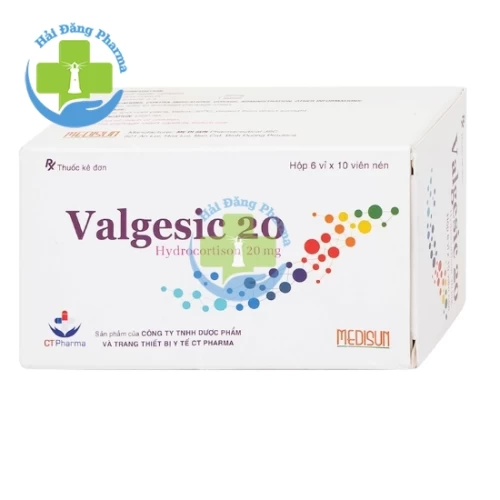 Valgesic 20 - Hydrocortison 20mg Medisun