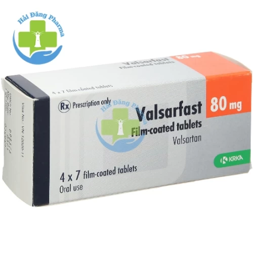 Valsarfast 80mg - Valsartan KRKA