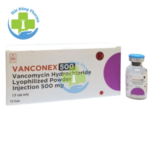 Vanconex 500mg - Vancomycin Aspiro Pharma