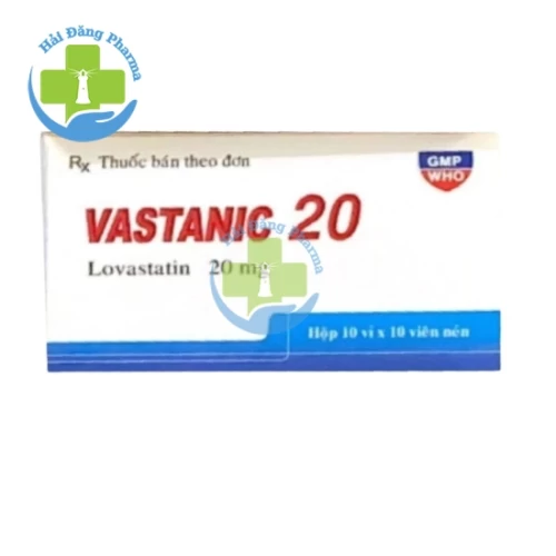 Vastanic 20 - Lovastatin 20mg USA - NIC Pharma