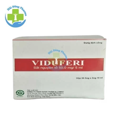 Viduferi - Sắt 50mg Allomed