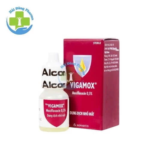 Vigamox - Moxifloxacin 5mg Alcon Research