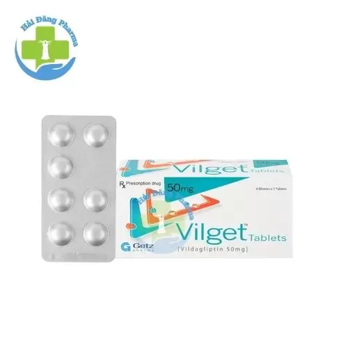 Vilget Tablets 50mg - Vildagliptin Getz Pharma