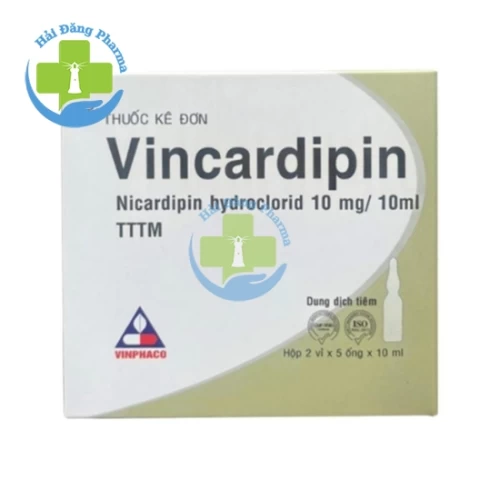 Vinceryl 10mg/10ml - Nitroglycerin 10mg/10ml Vinphaco