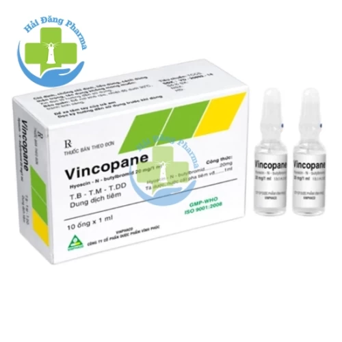 Vincopane - Hyoscin - N - butylbromid 20mg/1ml Vinphaco