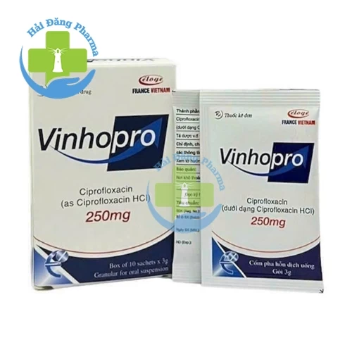 Vinhopro 250mg - Ciprofloxacin 250mg Éloge France Việt Nam