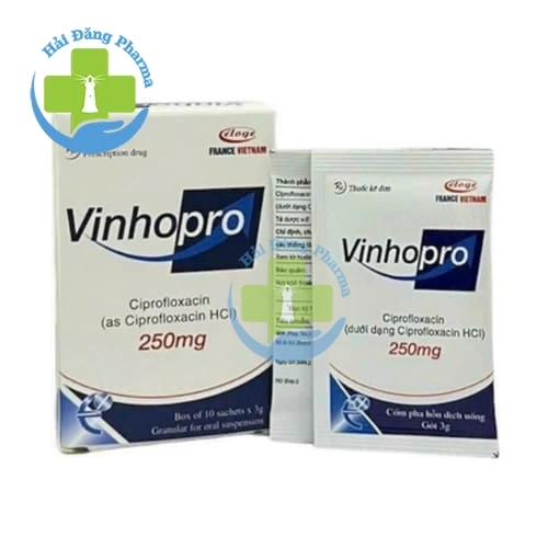 Vinhopro 250mg - Ciprofloxacin 250mg Éloge France Việt Nam
