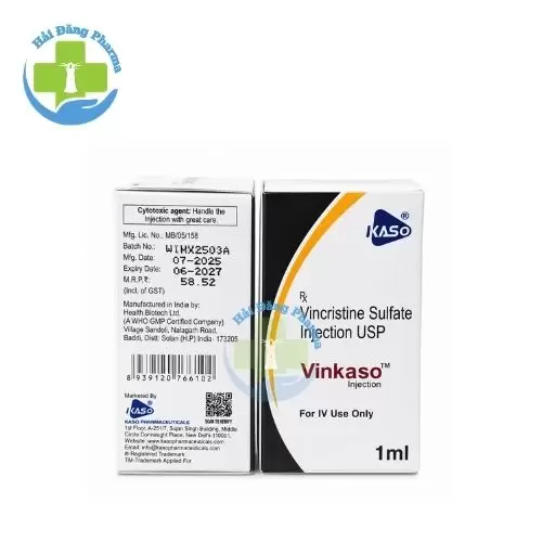 Vinkaso - Vincristine Sulfate 1mg/ml Kaso