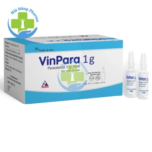 Vinpara 1g - Paracetamol 1g/10ml Vinphaco
