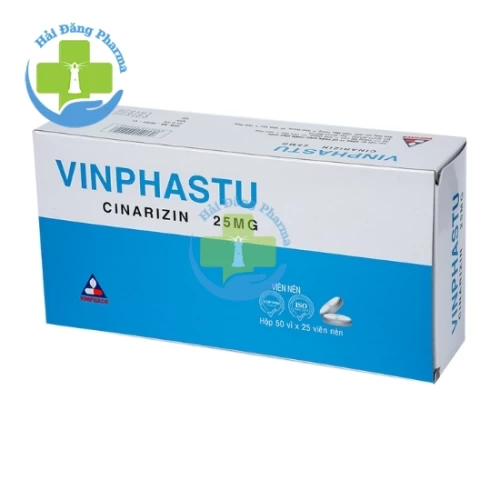 Vinphastu - Cinarizin 25mg Vinphaco