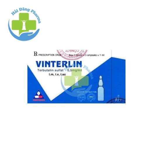 Vinterlin 0.5mg/1ml - Hộp 1 vỉ x 5 ống