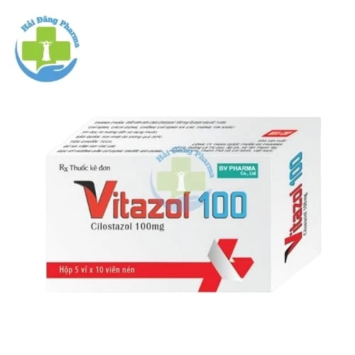 Vitazol 100 - Cilostazol 100mg BV Pharma