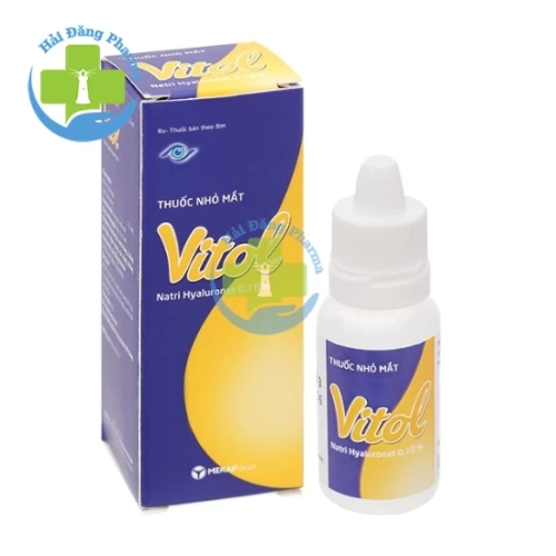 Vitol - Natri hyaluronate 0,18% Merap