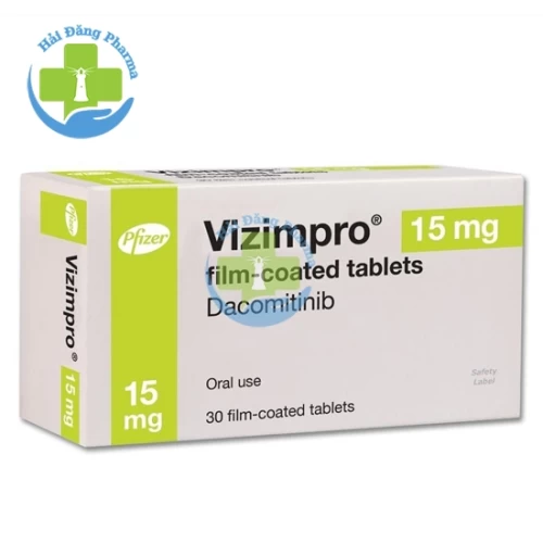 Vizimpro 15 - Dacomitinib 15mg Pfizer