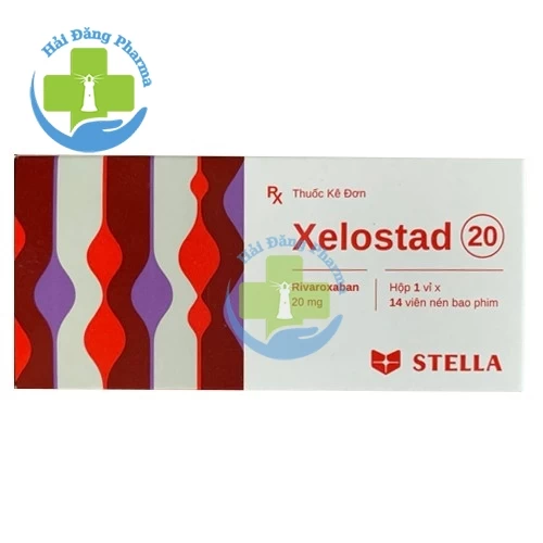 Xelostad 20 - Hộp 1 vỉ, 3 vỉ x 14 viên