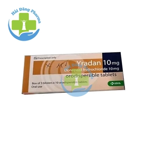 Yradan 10mg - Hộp 3 vỉ x 10 viên