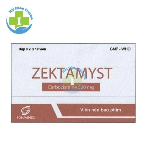 Zektamyst - Carbocisteine 500mg Soha Vimex
