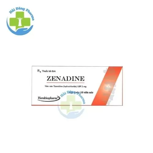 Zenadine 2mg - Tizanidine Hera