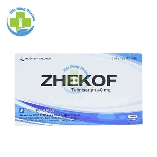 Zhekof - Telmisartan 40mg Davipharm