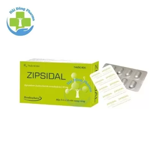Zipsidal 40mg - Ziprasidone Hera
